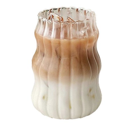 6 stk. glaskop, varmebestandigt drikkeglas, transparent A DAP