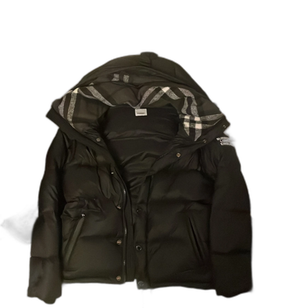 Svart pufferjacka från Burberry
