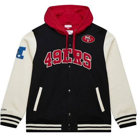 M&N Mellanvikts Huva Fleece Jacka - San Francisco 49ers