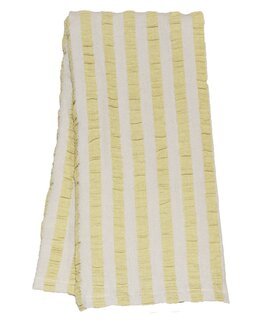 Kjøkkenhåndkle Polly Krepp Gul