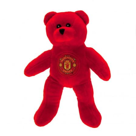 Manchester United FC Mini Teddy Bear Plysj 20cm Rød 20cm Red