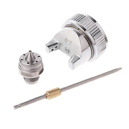 20mm Dyse Sett Erstatningsdel For HVLP Sprøytepistol H-827 Han Pneumatisk Utkast Maling LX0E