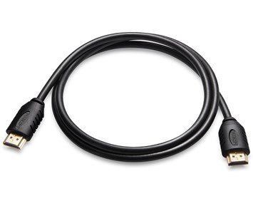 ON HDMI - HDMI 1m Ethernet - 1 meter basic HDMI-kabel för ljud, bild och dataöverföring