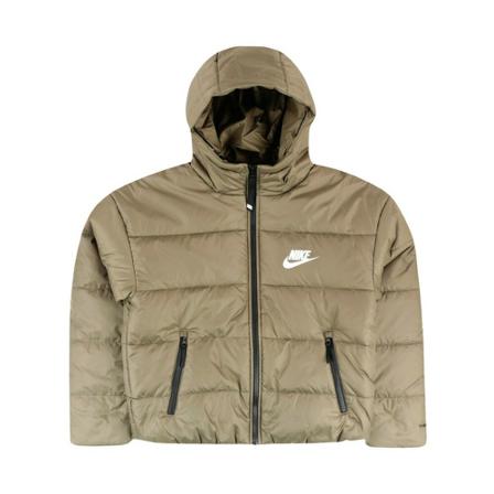 Nike, Down Jackets Groen, Heren, Maat:S
