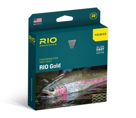 RIO Premier Gold Fly Line Float Moss/Gold#8