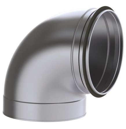 ETS NORD NVKPM Kortböj 90° Ø 125 mm, Ventilation