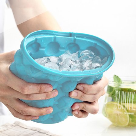Silikon Ice Cube Maker Form Kylare ölskåp