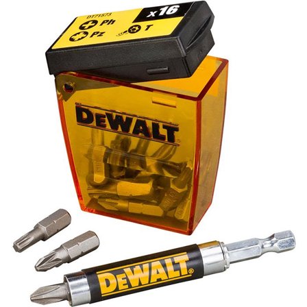 Dewalt DT71573 Bitssats, Borra & mejsla
