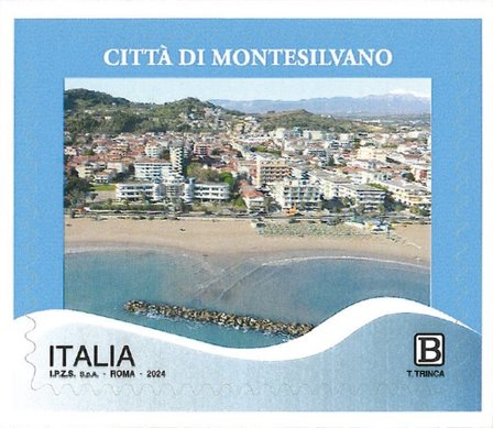 Italien - Montesilvano - Postfrisk frimærke
