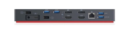 Lenovo ThinkPad Thunderbolt 3 Workstation Dock Gen 2 - portreplikator - Thunderbolt 3 - 2 x HDMI, 2 x DP, Thunderbolt - 1GbE
