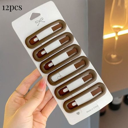 12 st/lot Hårnålar i legering Bobby Pins 5 5