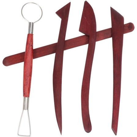 Ler Værktøjssæt - Høj Kvalitets Keramik Skulptur Modellering Sæt - Skulpturværktøj - Skulptur - Modellering - Spatler/Knive/Miretter