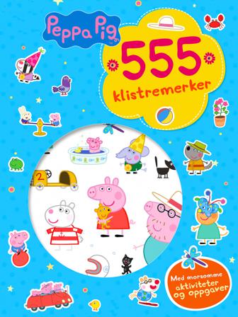 Peppa Gris. 555 klistremerker - Bok - Other printed item