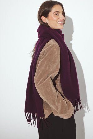 Premium Selection Écharpe - Écharpes & Foulards - Violet - One Size