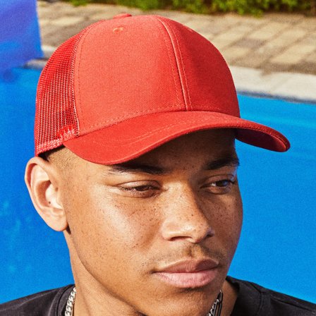 Lacuna | Κόκκινο Trucker Καπέλο για άνδρες - Ανδρικές Κασκέτες (Caps)