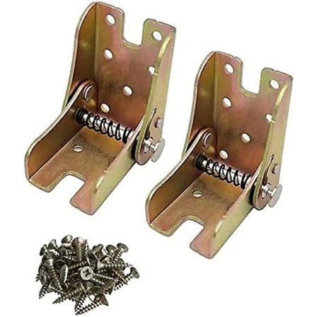 Kaldvalsede stålsammenleggbare ben bordben føtter sammenleggbar støttebrakett 2 stykker