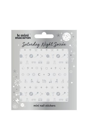 Le mini macaron Mini Nail Art Stickers Saturday Night Soirée, Makeup, Nail Art, Nail Stickers