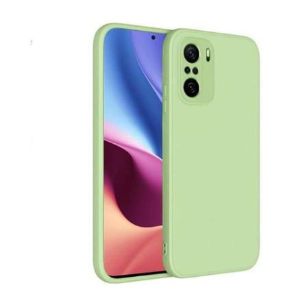 Xiaomi Mi 11i Silikon Mikrofiber Skal Ljusgrön