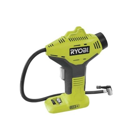RYOBI - 18V ONE+ kompressor - upp till 10,3 bar - Levereras med 3 uppblåsningsspetsar - R18PI-0