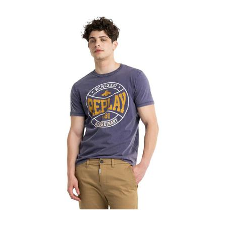 Replay T-Shirts Lilla, Herre