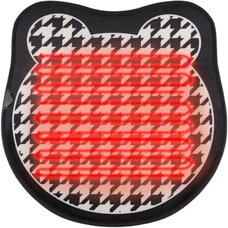 Konstant Temperatur Bil Lastbil Sædevarme Beskyttelse Varmepude Vinter Plys USB Opvarmet Sædehynde Egnet til Biltilbehør Hjemmekontor