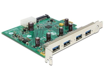 Delock USB 3.0 PCI Express Card to 4 x external Type-A