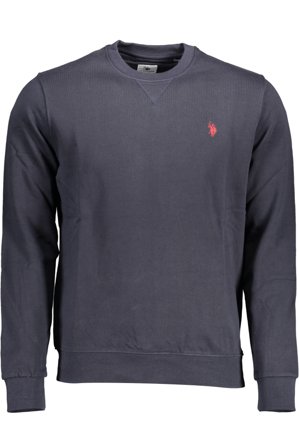 U.s. Polo Felpa Senza Zip Uomo Blu