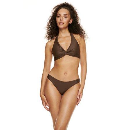 Scampi Top Tiburon Bikini Dam Brun L