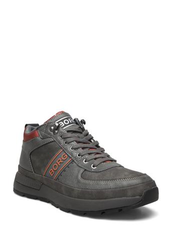 H100 Mid Trc M High-top Sneakers Grå Björn Borg
