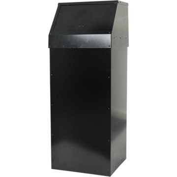 AVFALLSBEHOL. PÅ HJUL 60L SORT