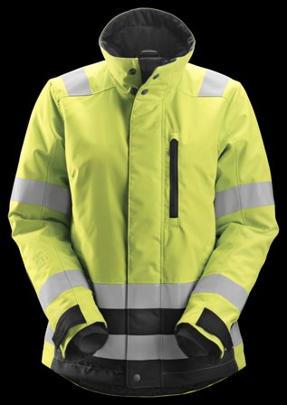 Snickers Workwear 1137 Vinterjacka gul/svart Gul/Svart, Kläder