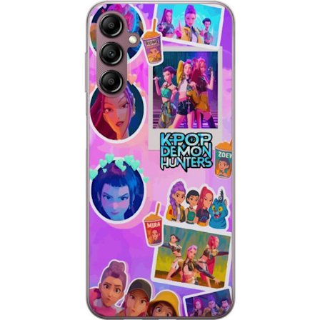 Yhteensopiva Puhelinkuori Samsung Galaxy A14 5G Kawaii KPop Demon Hunters vinyylikeräilykohde
