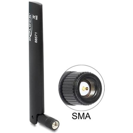 DeLOCK LTE antenn, GSM/UMTS/WLAN/Bluetooth, SMA ha