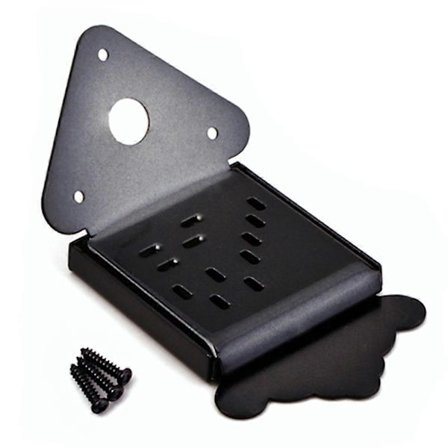 Stränginstrumentdel Mandolintillbehör Hållbara Mandolindelar Svart 8,4*4,75*0,7cm Förbättrar Ton 1-pack