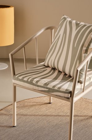 Jotex - Vannavstøtende Putesett Khaki zebra - MENTON - Kjøp Puter & sitteputer hos Jotex