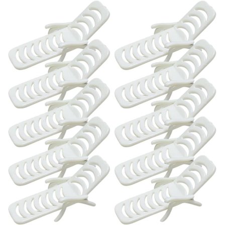 10 stk. Små Strandfigurer Miniature Strandstole Miniature Stol Dukke Stol Mini Foldbar Strandstol Dukkehus Loungestol