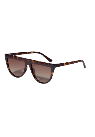 Pilgrim Alessandra Sunglasses Solglasögon Dam Brun ONESIZE