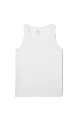 NORVIE Linne RAOUL, 2-pack Underlinnen & t-shirts Vit M