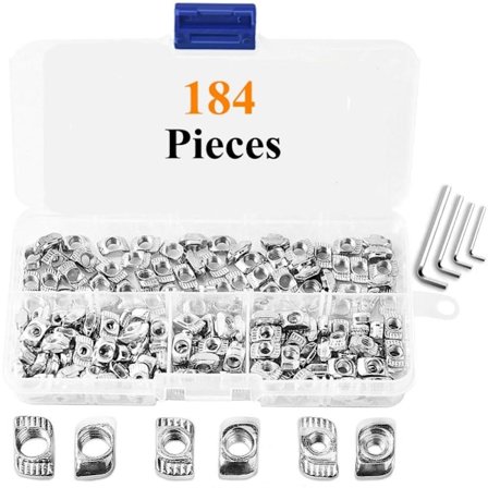 184st T-muttrar 2020-serien T-mutter T slitsmutter