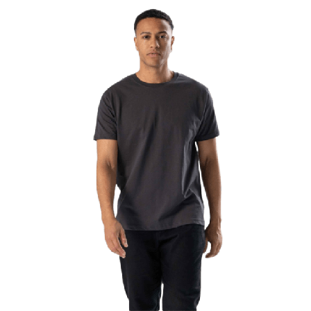 TeeShoppen Vanlig T-shirt T-shirts Herr Grå M