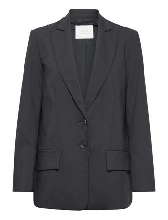 Harley Blazers Single Breasted Blazers Musta Rabens Sal R