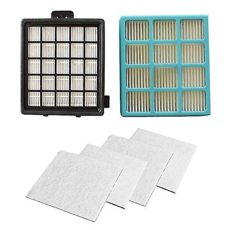 2 kpl Hepa-suodatinta & 4 kpl Moottoripuuvilla-suodatinta Fc8134 Fc8135 Fc8136 Fc8142 Fc8146 Fc8148 Fc8140 Fc