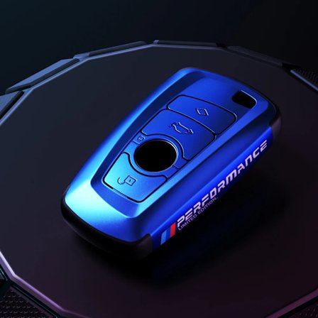 Piano Lack Bil Fjärrkontroll Nyckel Fodral Fob för BMW X1 X3 X4 X5 X6 F15 F16 G30 E36 E90 1 3 5 7-serien F20 F30 118i 218i 320i