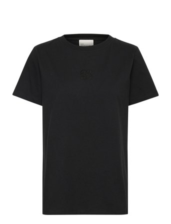 Seattlemw Logo Emb. Tee Black My Essential Wardrobe