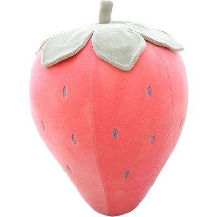 Søt frukt barn pute utstoppet jordbær plysj puter super så