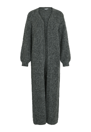 Vila VINYNNI Kofta Stickat Dam Grå L