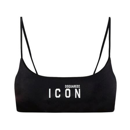 Dsquared2 Swimsuit Top , Zwart , Dames , Maat: M