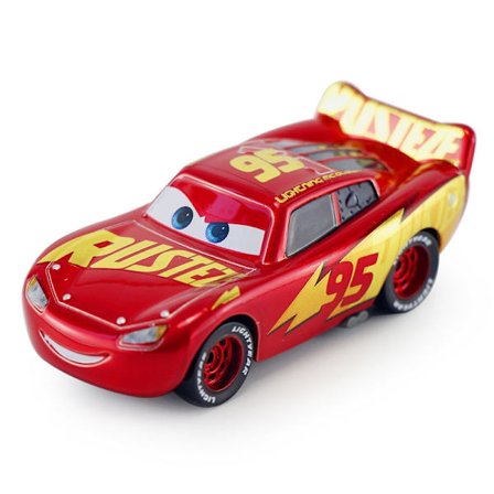 Disney Pixar Cars 2 3 Lightning McQueen Mater Jackson Storm Ramirez 1:55 Diecast Vehicle Metal Alloy Boy Kid Legetøj Julegave