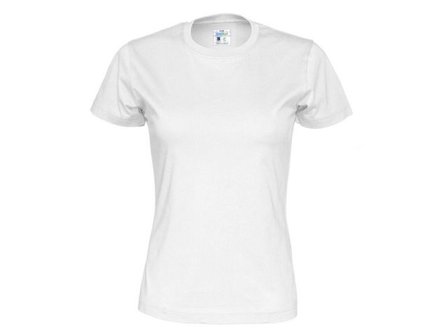 Cottover T-shirt COTTOVER dam GOTS vit 3XL - Lyreco - Arbetskläder - Arbetströjor - T-shirts