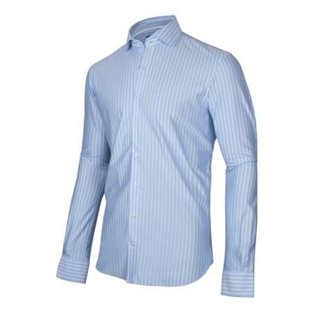 Cavallaro Artidoro , Blauw , Heren , Maat: S Casual Overhemden